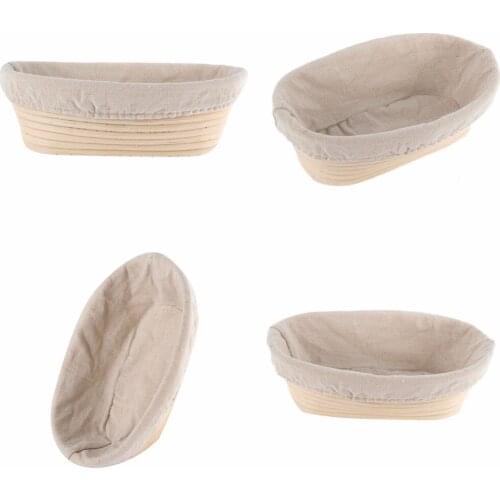 Fermentation Dough Rattan Basket Dough Banneton Brotform Bread Proofing Proving Country Baskets Various Shapes