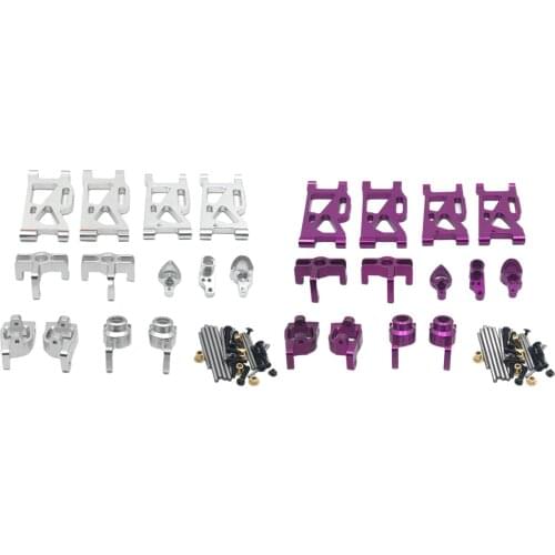 Upgrade RC Car Steering Kit Swing Arm for WLtoys 1/14 1/12 Climbing Buggy Car Hobby Model DIY Accessories