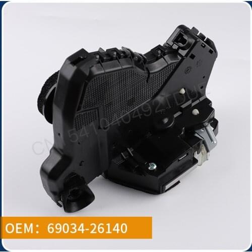 Suitable for Toyota Hiace right front door lock block, central control lock, left rudder car 69034-26140 auto parts