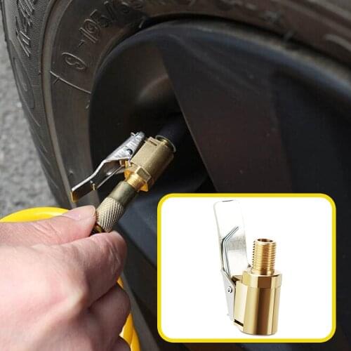 Car Tire Inflator Valve Connector Valve Clip Accessories for Lada gaz Chery Geely Renault KIA FIAT 500 for toyota bmw Suzuki