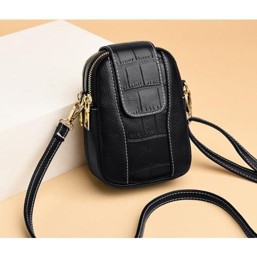 Stone Pattern Crossbody Bag For Women Mini PU Leather Shoulder Messenger Bag Vintage Flap Handbag and Purse Shopping Mom Bag