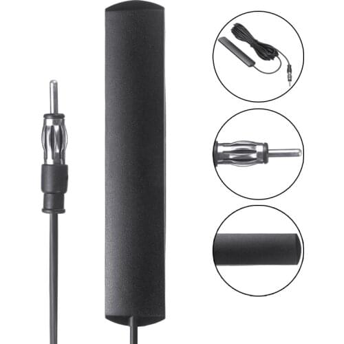 Universal Auto Car Radio FM Antenna Signal Amp Amplifier Car Antenna Booster Marine Car Vehicle Boat RV Signal Enhance Device