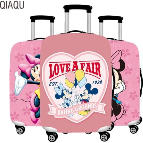 Thicker Cartoon Suitcase Elastic Protective Covers Luggage Cover 18-32 Inch Trolley Trunk Dust Case Cover Travel Accessories