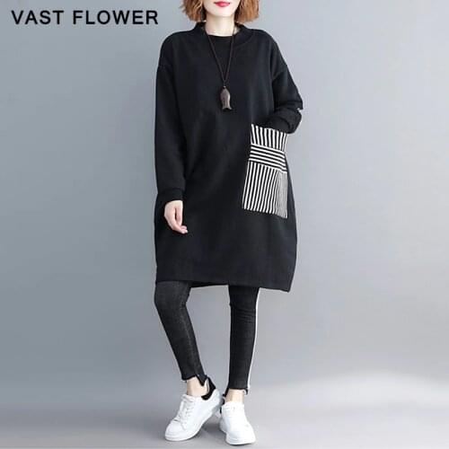 VAST FLOWER Warm Women's Dresses