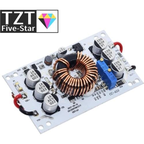 TZT 600W Aluminum Plate DC-DC Boost Converter Adjustable 10A Step Up Constant Current Power Supply Module Led Driver For Arduino