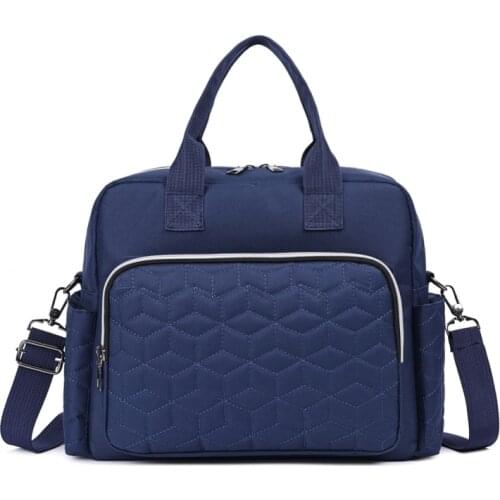 Womens Fashion Baby Diaper Bags For Mom Crossbody Bag Oxford Bags Shoulder Multifunctional Nappy Bag For Mummy