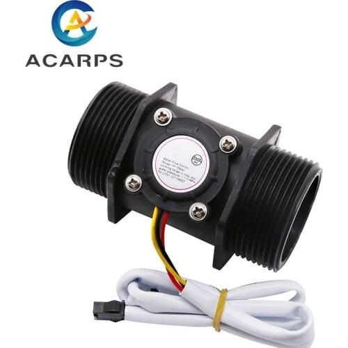 1.5 inch DC5-18V Water Flow Sensor Flowmeter Hall Flow Sensor Water Control Liquid Sensor Switch