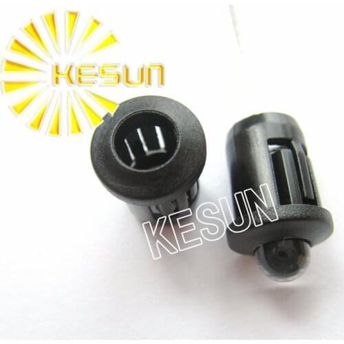 20PCS x 3mm 5mm 8mm 10mm Black Plastic LED Holder Case Cup Mounting for F3 F5 F8 F10 Light-emitting Diode