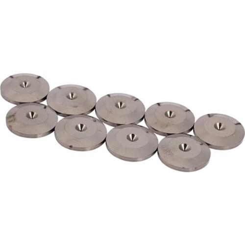 8PCS Metal Shockproof Foot Spikes Pads Stands Mats For Speakers CD Players Turntable Amplifier DAC Recorder Feet Pad