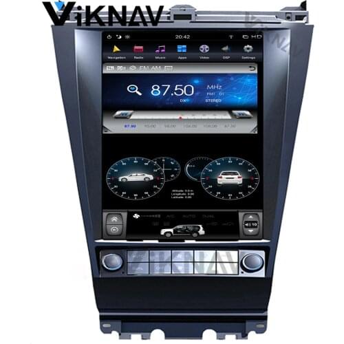For HONDA ACCORD 7 2002-2007 Auto multimedia player radio tape recorder car GPS navigation head unit 12.1 inch