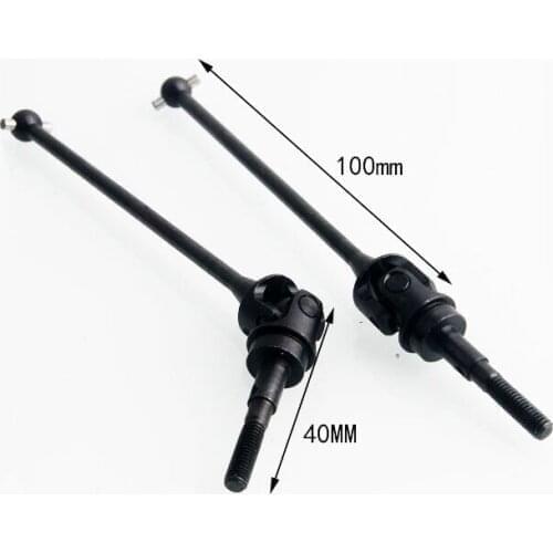 Free Shipping 2PCS CVD Universal Shaft Joints For Axial 90026 RC Car Model Upgrade Spare Parts AX31135