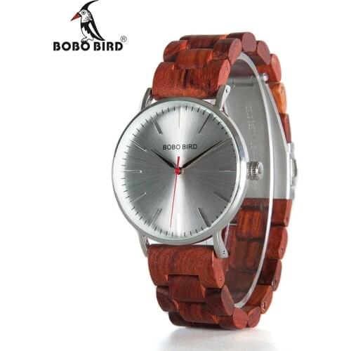 BOBO BIRD O15/O16 Luxury Brand Men Dress Watch High Quality Steel Case Quartz Wristwatch reloj hombre