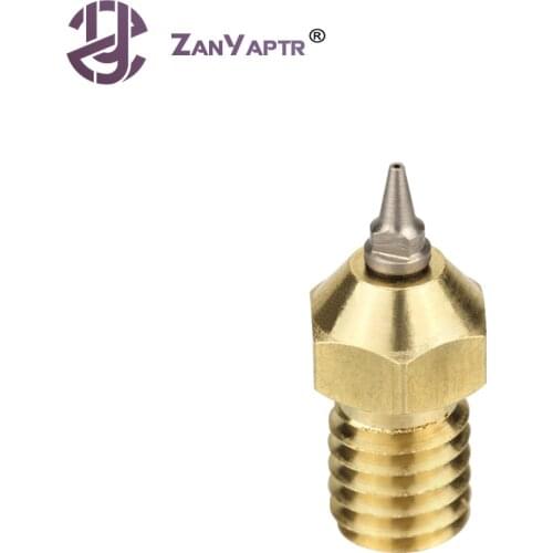 3D Printer Parts 0.2/0.3/0.4/0.5mm Airbrush Nozzle Adapter Set Airbrush Nozzle Adapter For V6 Hotend 1.75mm Filament