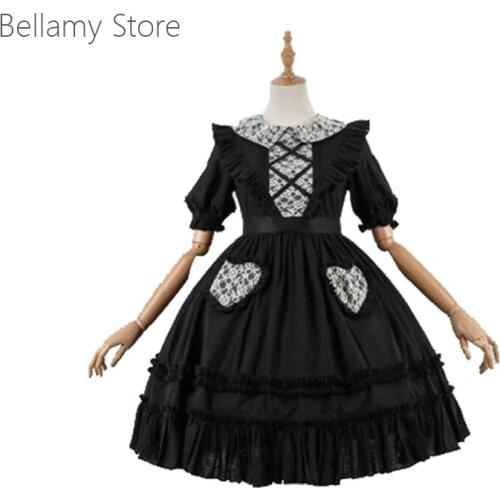 Lolita Daily Short Sleeves Classic Sweet Cute Dress