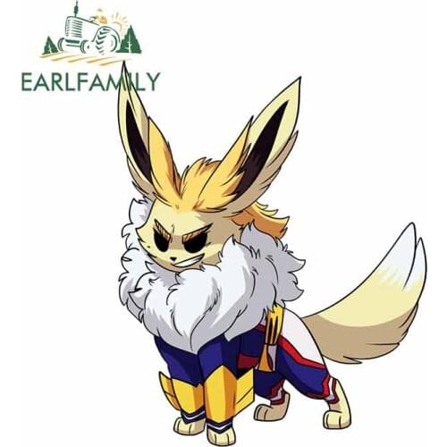 EARLFAMILY 13cm x 10.6cm For My Hero Academia Motorcycle Car Stickers Car Decoration Decal Occlusion Scratch Cartoon