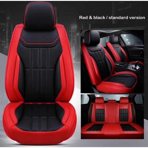 Universal car seat cover for Volvo V40 s40 S60 V60 v70 S80 S90 XC90 XC60 xc70 Chrysler 300C automobiles seat cover sticker blue