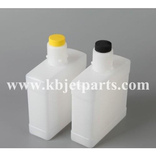 Used for Citronix ci750 ci580 ci1000 ci3000 ci 5000 inkjet coding pinter make up ink solvent empty bottle with cap seal 750 ml