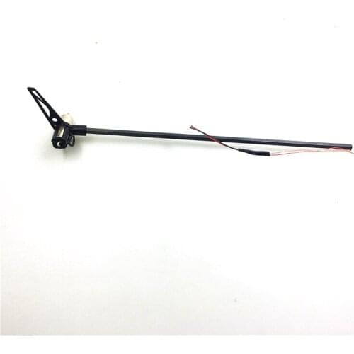 XK K110 RC Helicopter Tail Motor Set with Tail Pipe Spare Parts Replacement accessories
