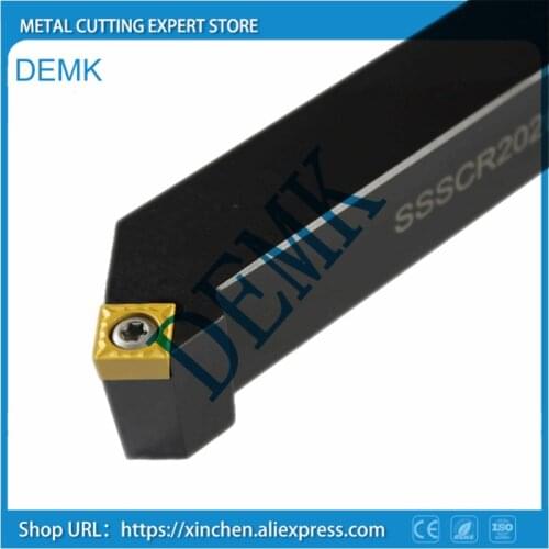 SSSCR SSSCR1212H09 SSSCR1616H09 SSSCR2020K09 External holder Carbide turning tool insert Lathe CNC Cutting Tools Set 1pcs