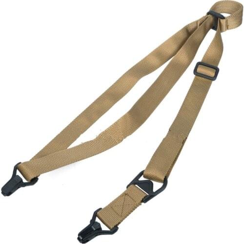 Rifle Sling Tactical Gun Sling Swivels Bungee Belt Military Outdoor Shooting Hunting Accessories with Metal Hook