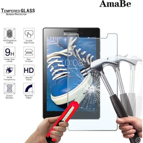 Premium Tempered Glass for Lenovo Tab 3 8 LTE/Tab A7-50 A3500/A8-50 A5500 Anti-Shatter Tablet Screen Protector Protective Film