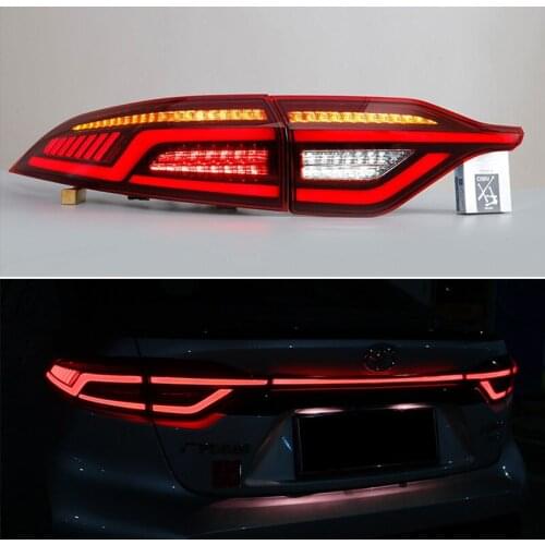 Tail Light Taillights for Toyota Corolla L/LE/XLE US 2019 2020 Trailer Rear Lights Led Stop Signal for Cars Fog Brake Reverse