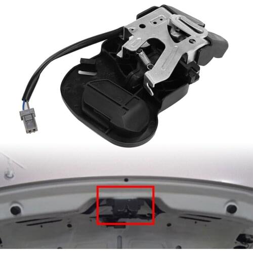 Car Trunk Latch Manual Lid Lock 74851-SNA-A12 For Honda Civic LX GX 2006 2007 2008 2009 2010 2011