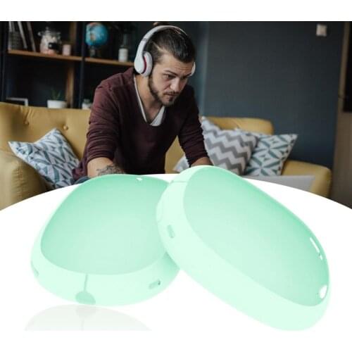 Scratch Proof Silicone Case For Airpods Max Cases Solid Color Head-mounted Earphone Protector Cover For Apple AirPods Max Case
