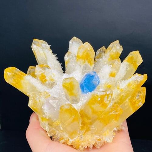 1Pcs Natural Ghost Phantom Quartz Crystal Cluster Rock Stones And Crystals Mineral Reiki Healing Specimen Home Deco