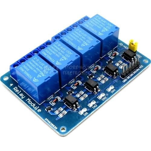 1PCS 5v 4 channel relay module with optocoupler Relay Output 4 way relay module for arduino Relays