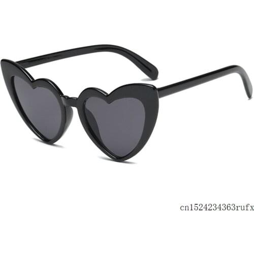 150 Pcs Love Heart Shaped Glasses Heart Sunglasses Cat Eye Sun Glasses for Ladies Shopping Sunglass
