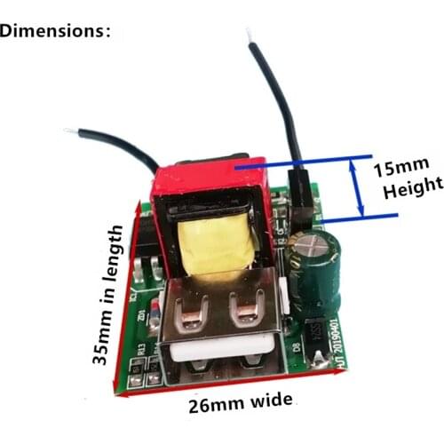 5V1A High-End Equipment Instrumentation Isolated Regulated Power Supply DC12V24V36V72V Isolation Module