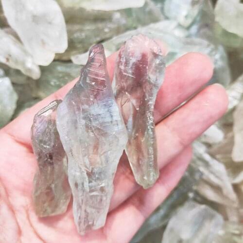 50-150g Raw Mineral Natural green Crystal Quartz Rough stone Healing