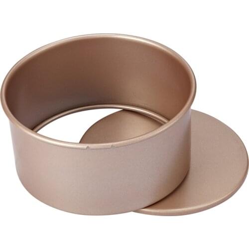 8 Inch Round Baking Tools Pie Pan Movable Bottom Tray Fluted Cake Baking Tray Non Stick Loose Base Stencil Cake Dish