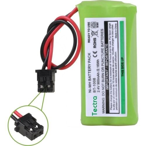 2.4V 2 AAA 900mAh Cordless Home Phone Batteries for Uniden BT-1008 BT-1016 BT-1021 WITH43-269 Sanyo CAS-D6325 Lenmar CB-BT1008