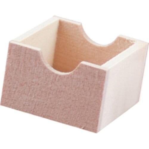 1:12 Mini Wooden Storage Box Storage Box Dollhouse Miniatures Model