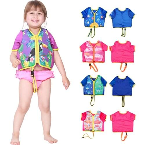 Kids Swim Vest Life Jacket Flotation Swimming Toddlers Adjustable Safety Strap Neoprene Kids Swim Vest Life Jacket Flotation Swi