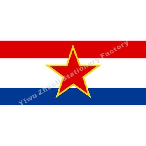 Croatia 1945 Flag 150X90cm (3x5FT) 120g 100D Polyester Double Stitched High Quality Banner Free Shipping