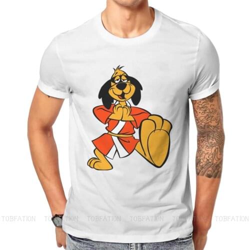 Karate Dog Harajuku TShirt Hong Kong Phooey Penry Anime Creative Streetwear Casual T Shirt Men Tee Unique Gift Idea