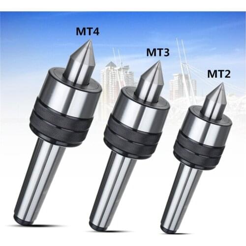 MT4/MT3/MT2 Slewing Center Tools Morse Taper Lathe Turning Center Machinery Limi Rotational Speed Machining Slewing Center