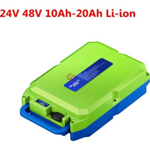 24V 48V 10Ah-30Ah lithium battery driving electric car modified bicycle bag lawn mower universal battery+2A Charger