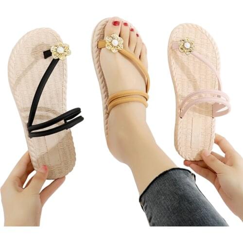 2021 New fashion womens slippers summer casual beach womens slippers