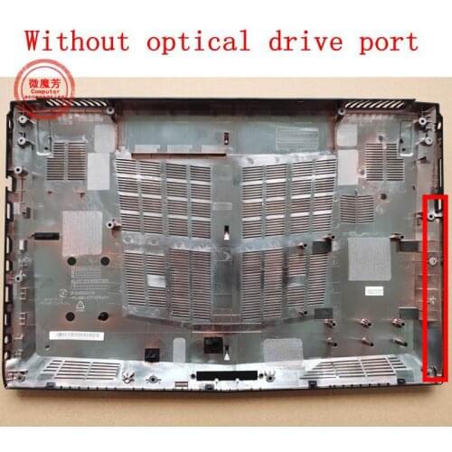 New For MSI GE62 TOP COVER Palmrest cover Upper Case 307-6J3C223-Y31 E2P-6j10216-Y31/ Bottom Base Case Cover with CD-ROM