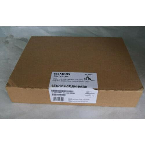 Brand New Siemens 6ES7414-3XJ04-0AB0 6ES7 414-3XJ04-0AB0 CPU 414-3