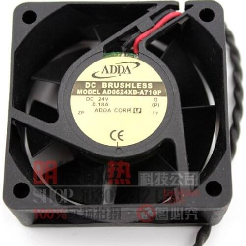 Spot genuine AD0624XB-A71GP 24V 0.18A 6025 inverter cooling fan