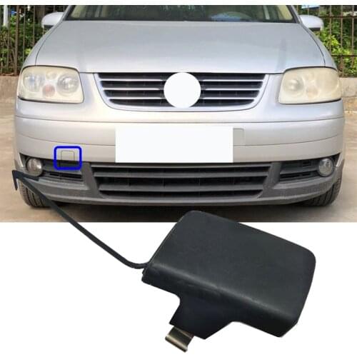 Roavia For VW Touran 2005 2006 2007 Car Front Bumper Tow Hook Cover Cap Traction Lid Towing Garnish