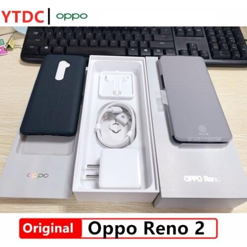 Send in 24 Hour Oppo Reno 2 Mobile Phone 6.5 inch 2400x1080 Snapdragon 730G 8GB 128GB in-screen NFC Google play Store Cell Phone
