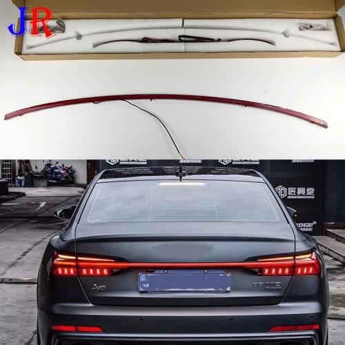 So Popular for Audi New A6 C8 Width Light Through Trunk Rear Lamp LED Turn Signal Light Modified New Streamer Through Tail Light