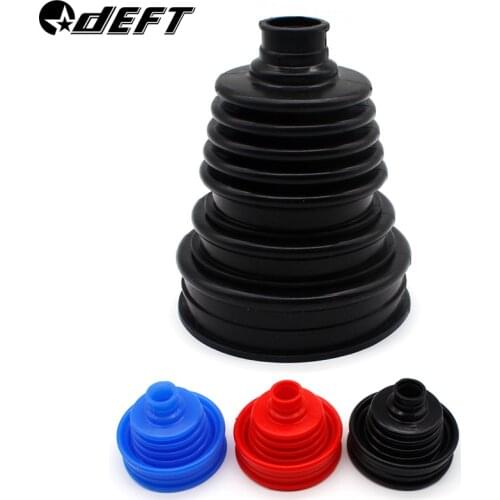 DEFT Universal Power Steering Gear Box Tie Rod Dust Seal Cover Rubber Dust Cover Steering Boot Car Modification Universal