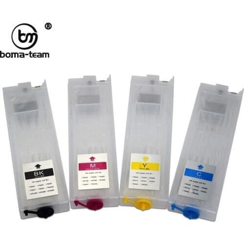US AU T902XL T902XXL Refillable Ink Cartridge For For Epson WorkForce Pro WF-C5290 WF-C5790 WF-5210 WF-5710 Printer Without Chip
